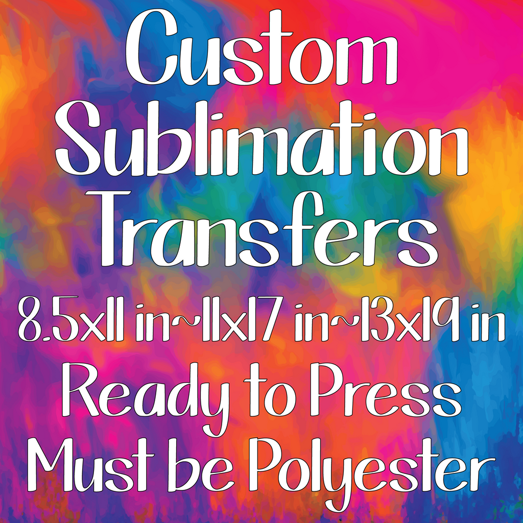 Sublimation Printout only